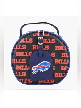 CUCE BUFFALO BILLS REPEAT LOGO ROUND BAG - NEW WITH TAGS